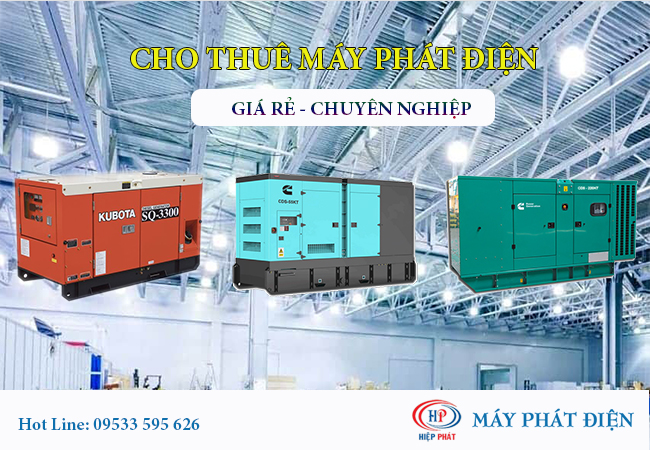 Cho thuê máy phát điện