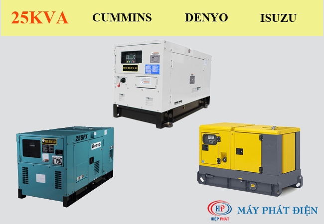 Máy phát điện 25kva