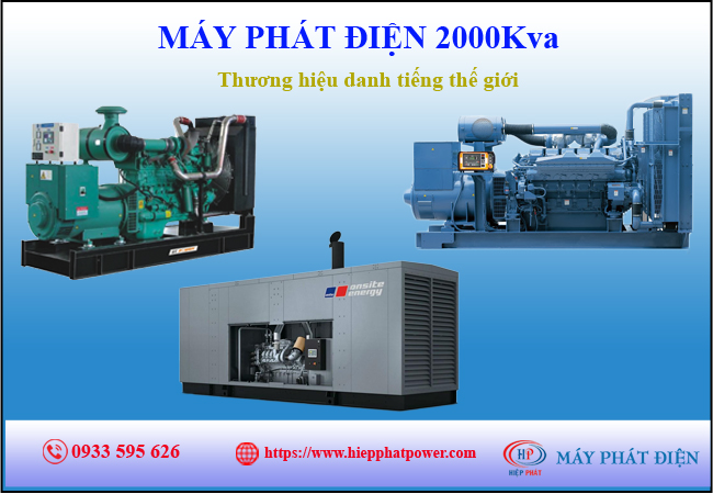 Máy phát điện 2000Kva