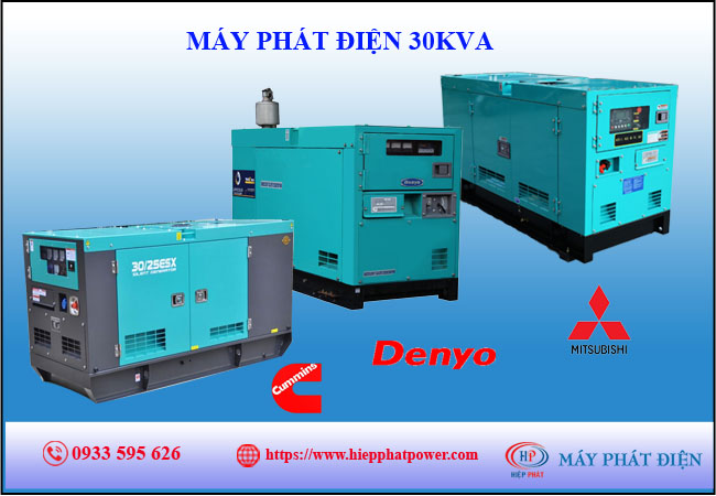 Máy phát điện 30kva