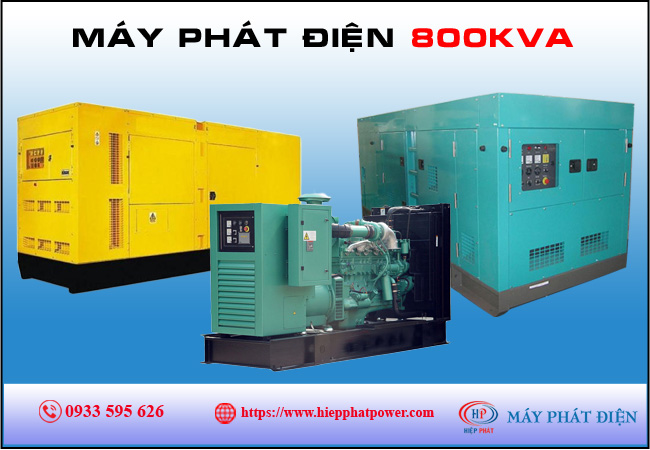 Máy phát điện 800kva