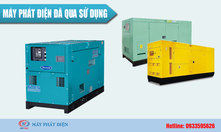 Máy phát điện cũ đã qua sử dụng