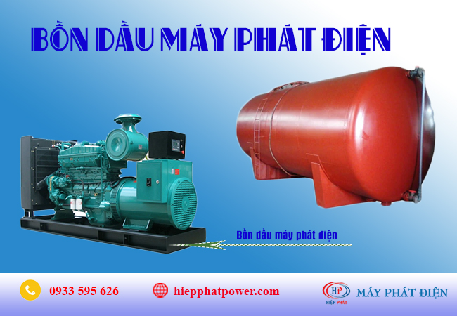 Bồn dầu máy phát điện