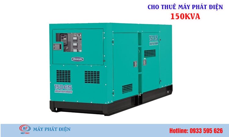 Cho thuê máy phát điện 150kva
