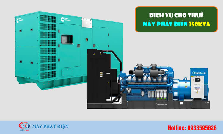 Cho thuê máy phát điện 350kva 