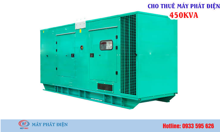 Cho thuê máy phát điện 450kva