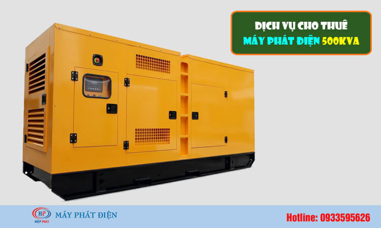 Cho thuê máy phát điện 500kva 