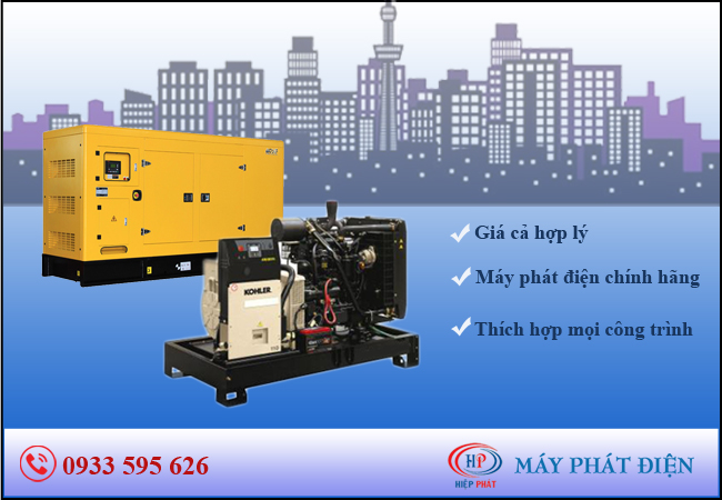 Cho thuê máy phát điện tại Bình Dương