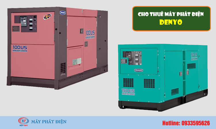 Cho thuê máy phát điện Denyo