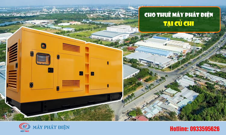 Cho thuê máy phát điện tại Củ Chi