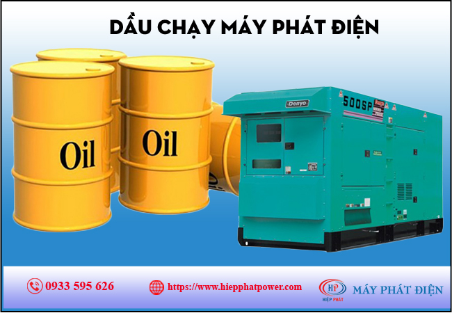 Dầu chạy máy phát điện