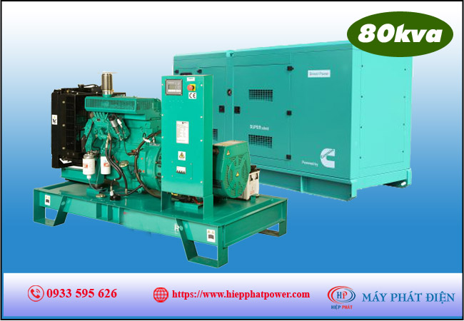 Máy phát điện Cummins 80kva