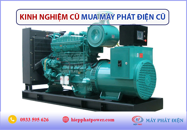 Kinh nghiệm mua máy phát điện cũ
