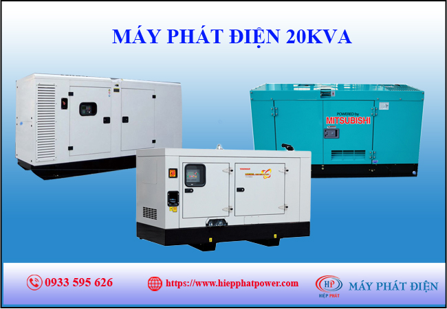 Máy phát điện 20kva