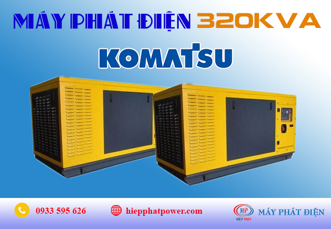 Máy phát điện Komatsu 320kva