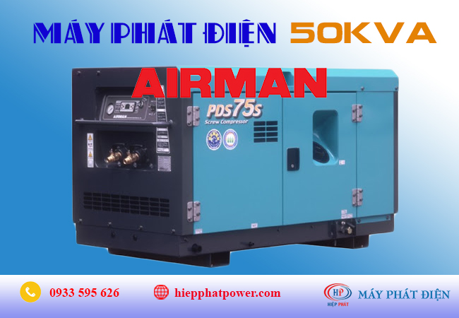 Máy phát điện airman 50kva