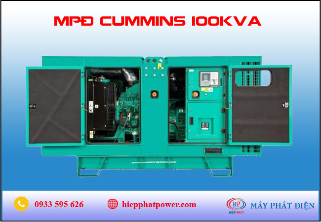 Máy phát điện cummins 100kva