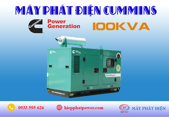 Máy phát điện Cummins 100kva