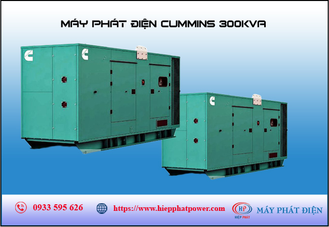 Máy phát điện cummins 300kva