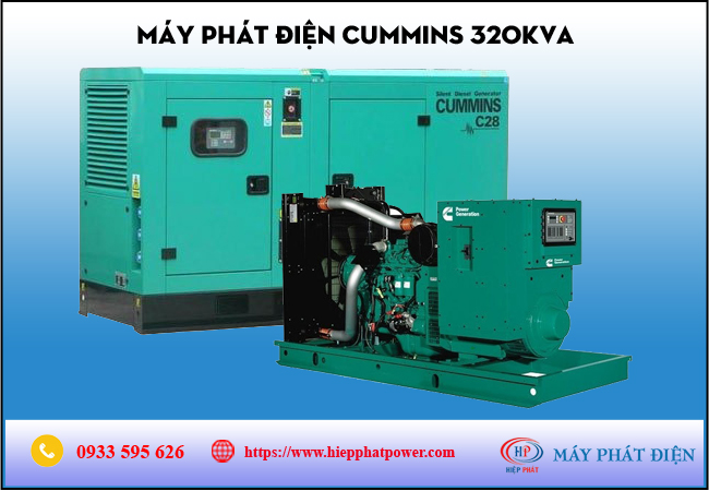 Máy phát điện Cummins 320kva