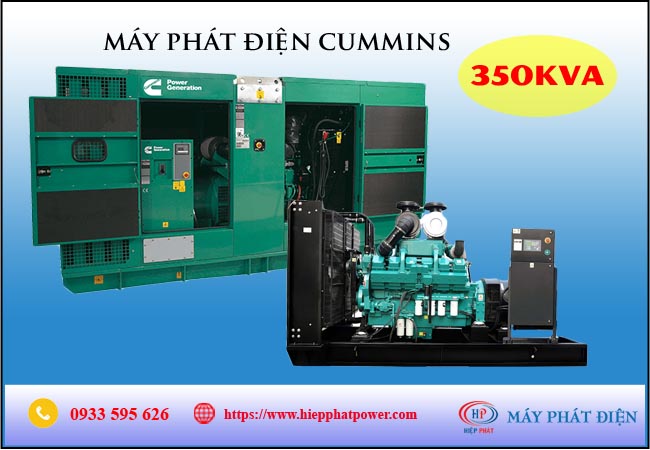 Máy phát điện cummins 350kva