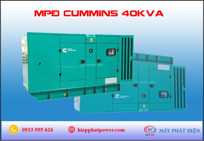 Máy phát điện cummins 40kva