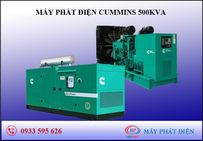 Máy phát điện Cummins 500Kva