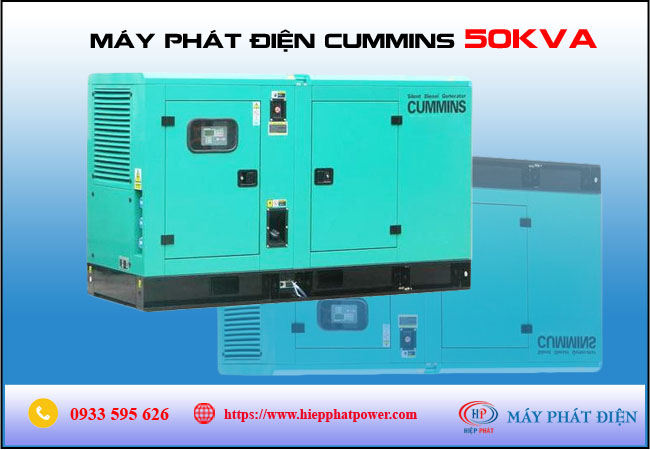 Máy phát điện cummins 50kva