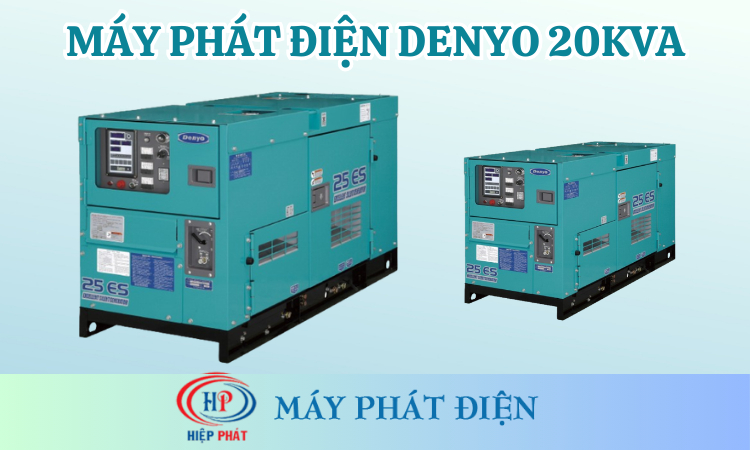 Máy phát điện Denyo 20kva