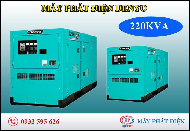 Máy phát điện Denyo 220kva