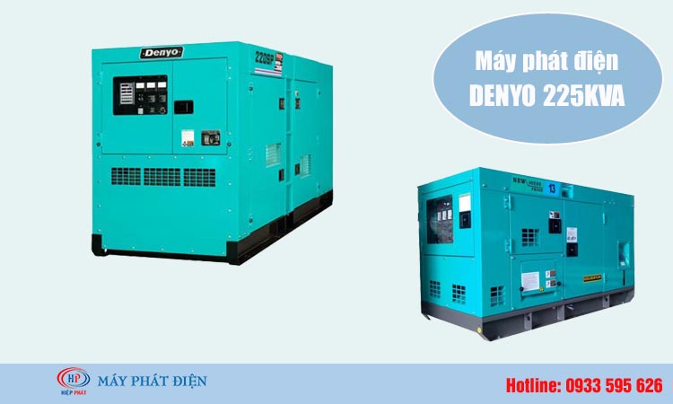 Máy phát điện Denyo 225kva 