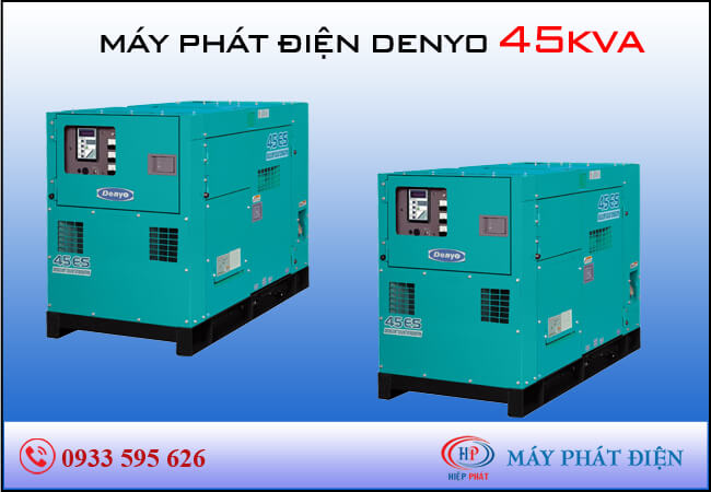 Máy phát điện Denyo 45kva