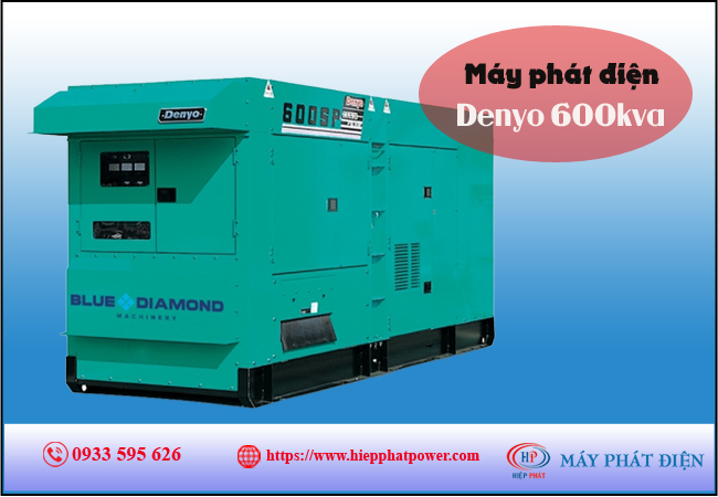 Máy phát điện Denyo 600kva