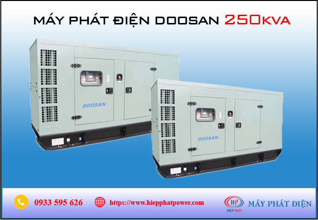 Máy phát điện doosan 250kva