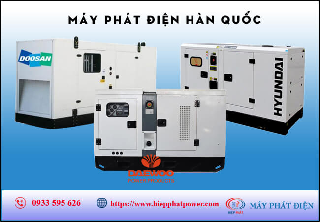 Máy phát điện Hàn Quốc