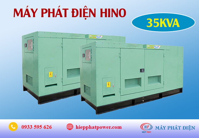 Máy phát điện Hino 35Kva