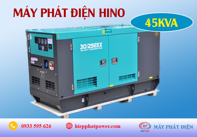 Máy phát điện Hino 45Kva