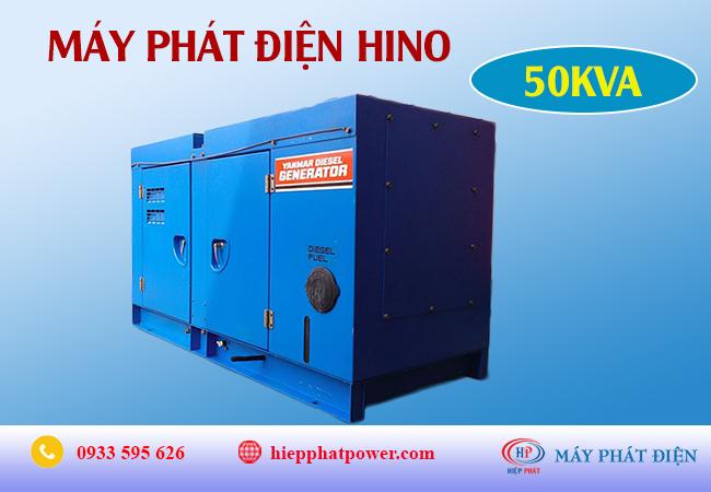 Máy phát điện Hino 50Kva