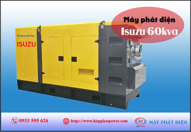 Máy phát điện Isuzu 60kva