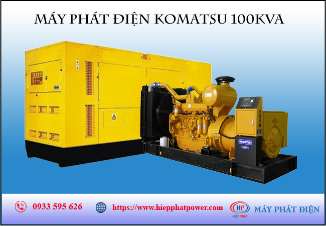 Máy phát điện Komatsu 100kva