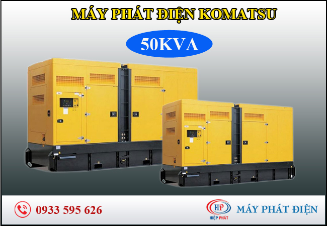 Máy phát điện komatsu 50kva