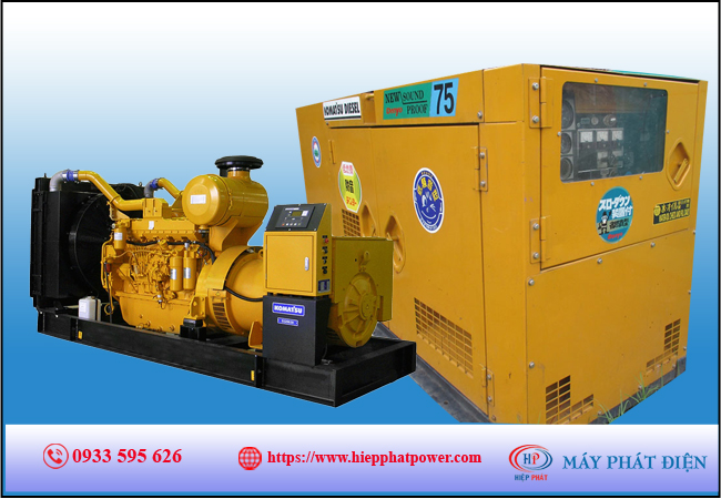 Máy phát điện Komatsu 75kva