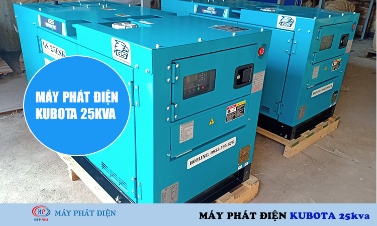 Máy phát điện Kubota 25kva