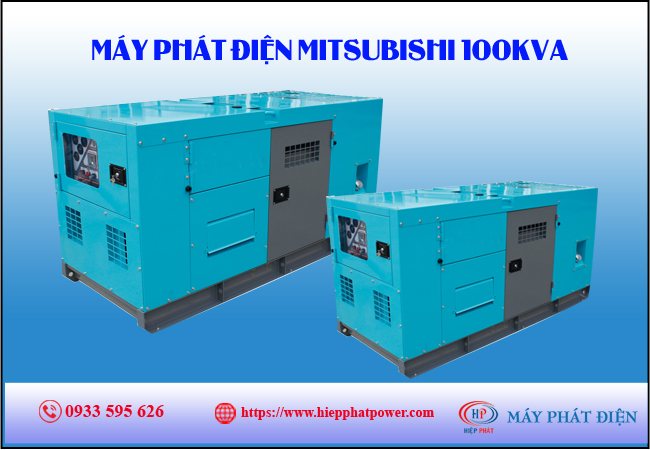 Máy phát điện Mitsubishi 100kva