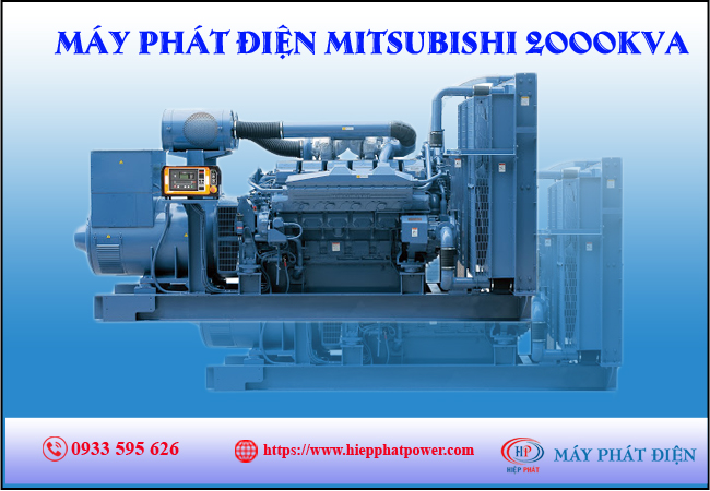 Máy phát điện mitsubishi 2000kva