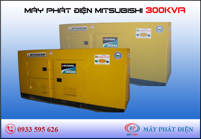 Máy phát điện mitsubishi 300kva