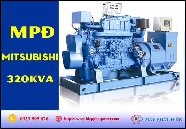 Máy phát điện Mitsubishi 320kva