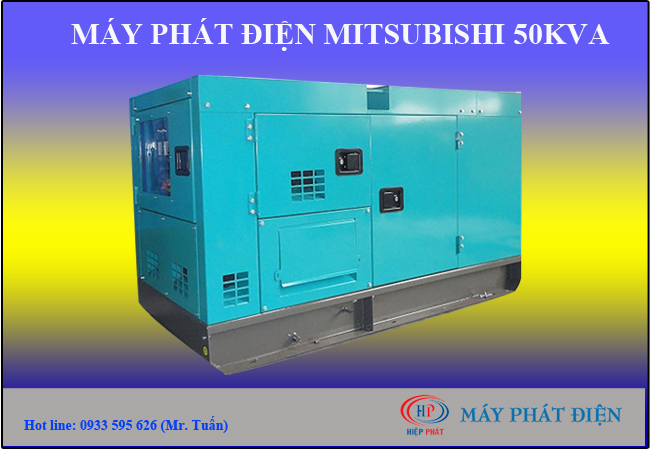 Máy phát điện Mitsubishi 50kva