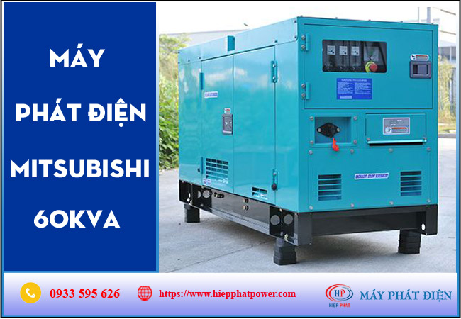 Máy phát điện Mitsubishi 60kva