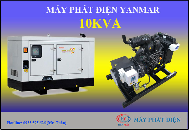 Máy phát điện Yanmar 10kva